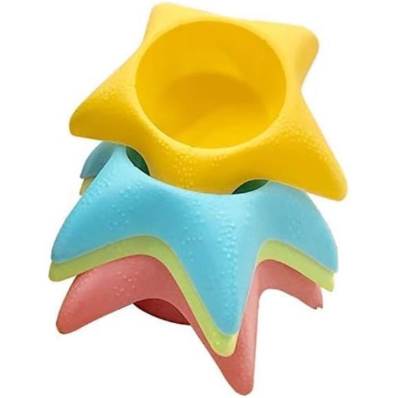 Beach Vacation Accessories Starfish Drink Cup Holder Sand Coasters - Picture 4 of 5